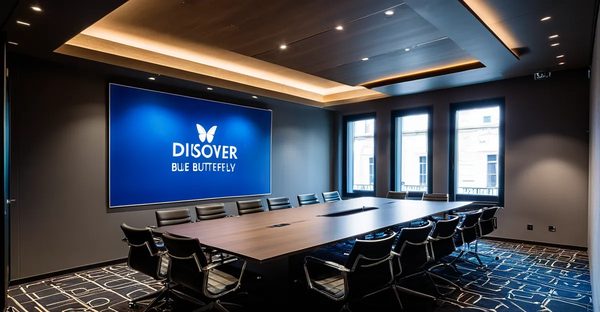 Découvrez des salles de réunion uniques à lyon au papillon bleu