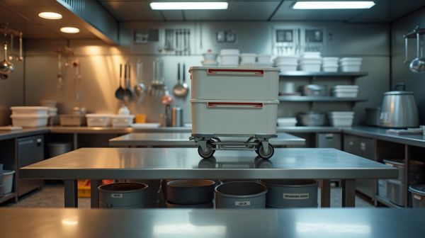 Optimisez vos opérations avec un chariot de ménage adapté pour restauration
