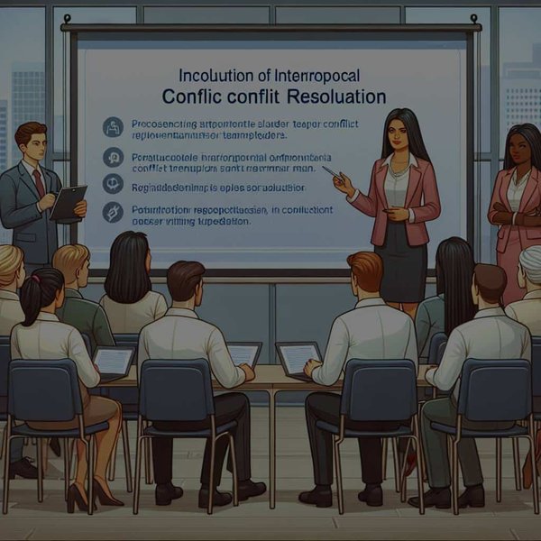 Comment intégrer un module de formation en résolution de conflits interpersonnels pour les chefs d'équipe ?