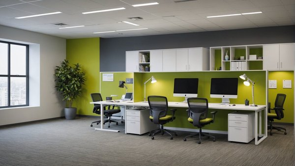 Aménagement espace de travail: designs durables et responsables